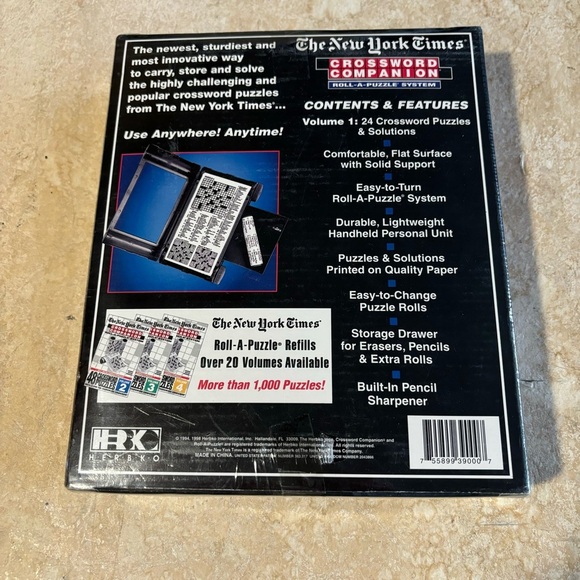 Vintage 1998 The New York Times Crossword Companion New - Picture 2 of 2